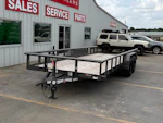 Texas Bragg 20'x83" Utility Trailer w/ Slide-In Ramps (U2) Stock #85828 - Thumbnail 6