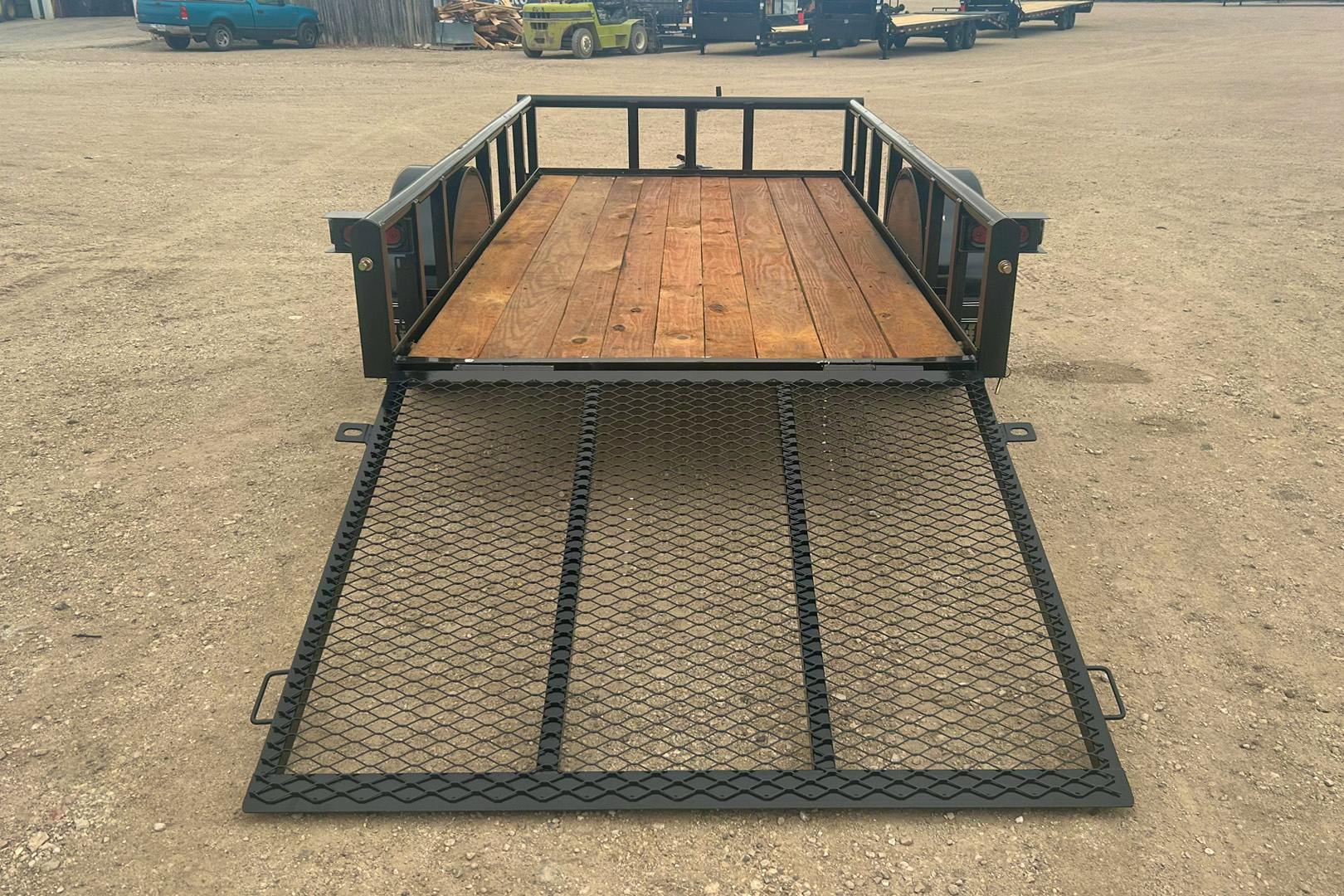 Texas Bragg 10'x60" Utility Trailer w/ 4' Gate (U1) - Image 4