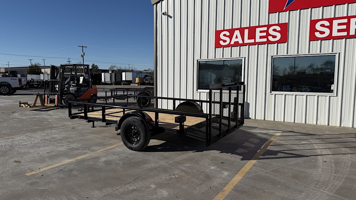 Texas Bragg 12'x77" Utility Trailer w/ 3' Gate & 2' Dovetail (U1) - Image 3