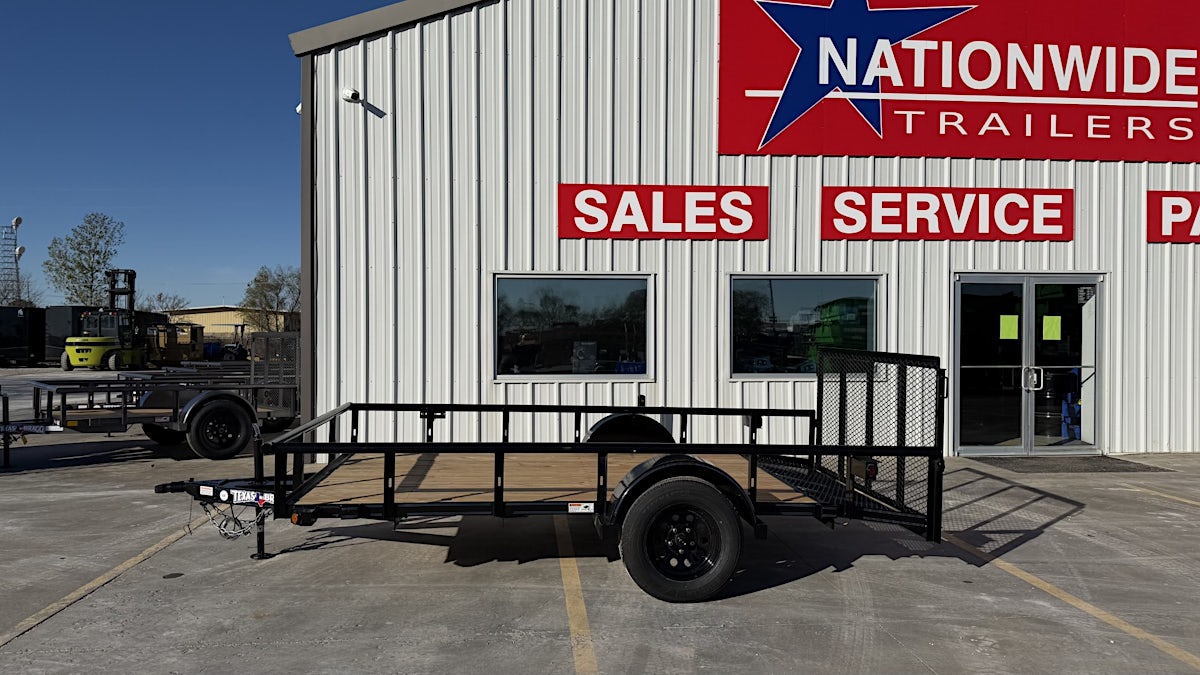 Texas Bragg 12'x77" Utility Trailer w/ 3' Gate & 2' Dovetail (U1) - Image 4