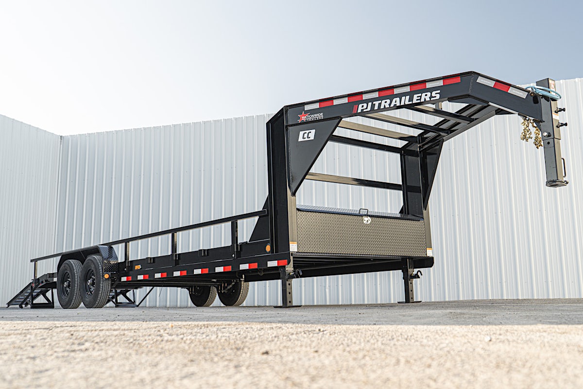 PJ Trailers 24'x83" Gooseneck 6" Channel Equipment Trailer (CC) - Image 6