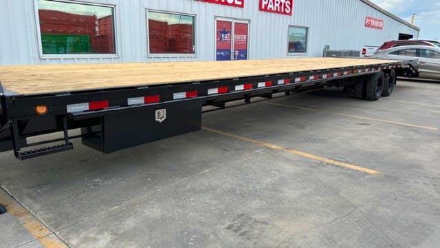 PJ Trailers 40'x102" Flatbed Trailer w/ Duals & Air-ride (FD) - Image 6