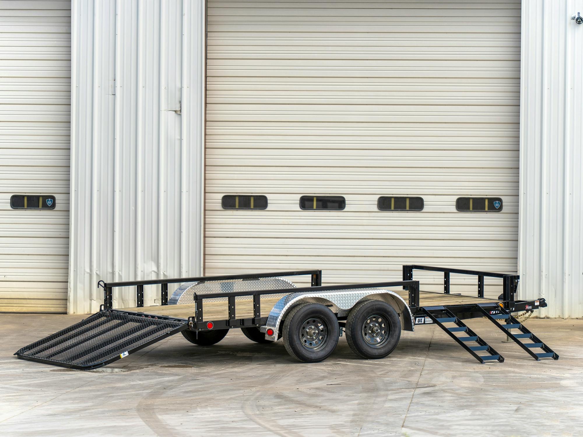 PJ Trailers 14'x83" Tandem Axle 4" Channel Utility Trailer (UL) - Stock #85868 - Image 3 of 3