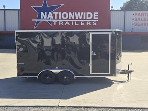 Continental Cargo 7'x16' Enclosed Cargo Trailer w/ Rear Ramp Doors (V-Series)