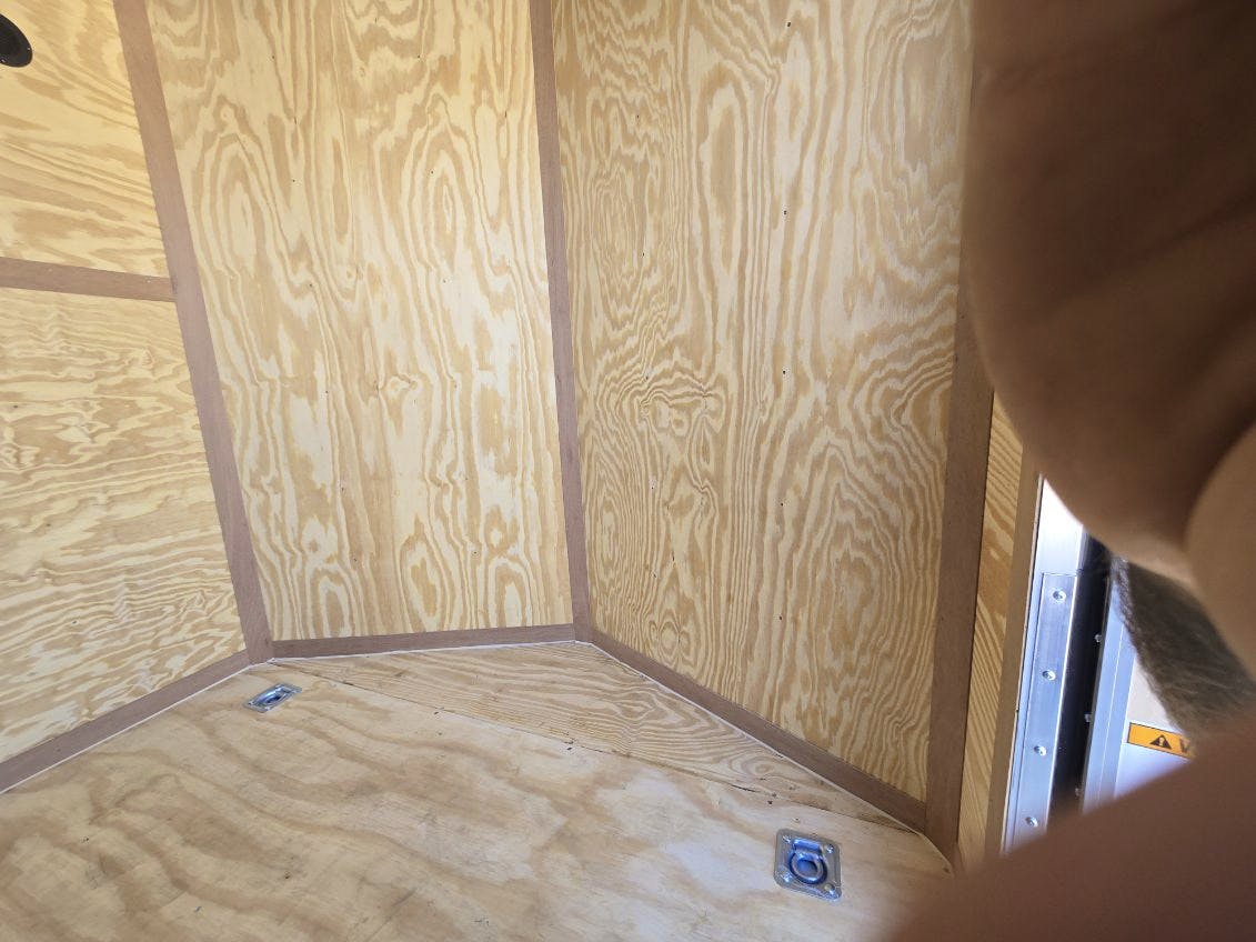 Continental Cargo 7'x16' Enclosed Cargo Trailer w/ Rear Ramp Doors (V-Series) - Stock #85870 - Image 6 of 7