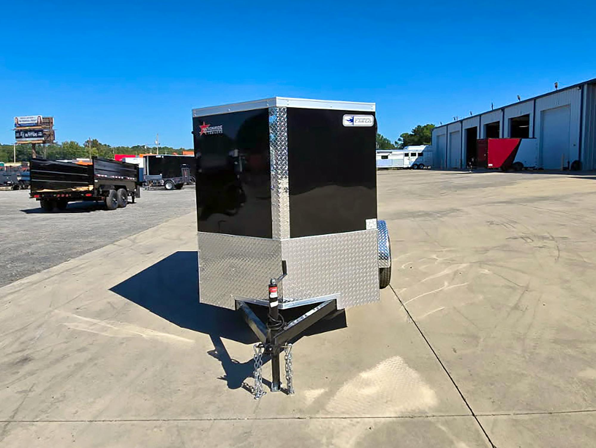 Continental Cargo 5'x8' Enclosed Cargo Trailer w/ Rear Ramp Doors (V-Series) - Stock #85873 - Image 4 of 4