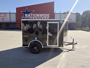 Continental Cargo 5'x8' Enclosed Cargo Trailer w/ Rear Ramp Doors (V-Series)