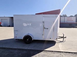 Continental Cargo 6'x12' Enclosed Cargo Trailer w/ Rear Ramp Door (V-Series)
