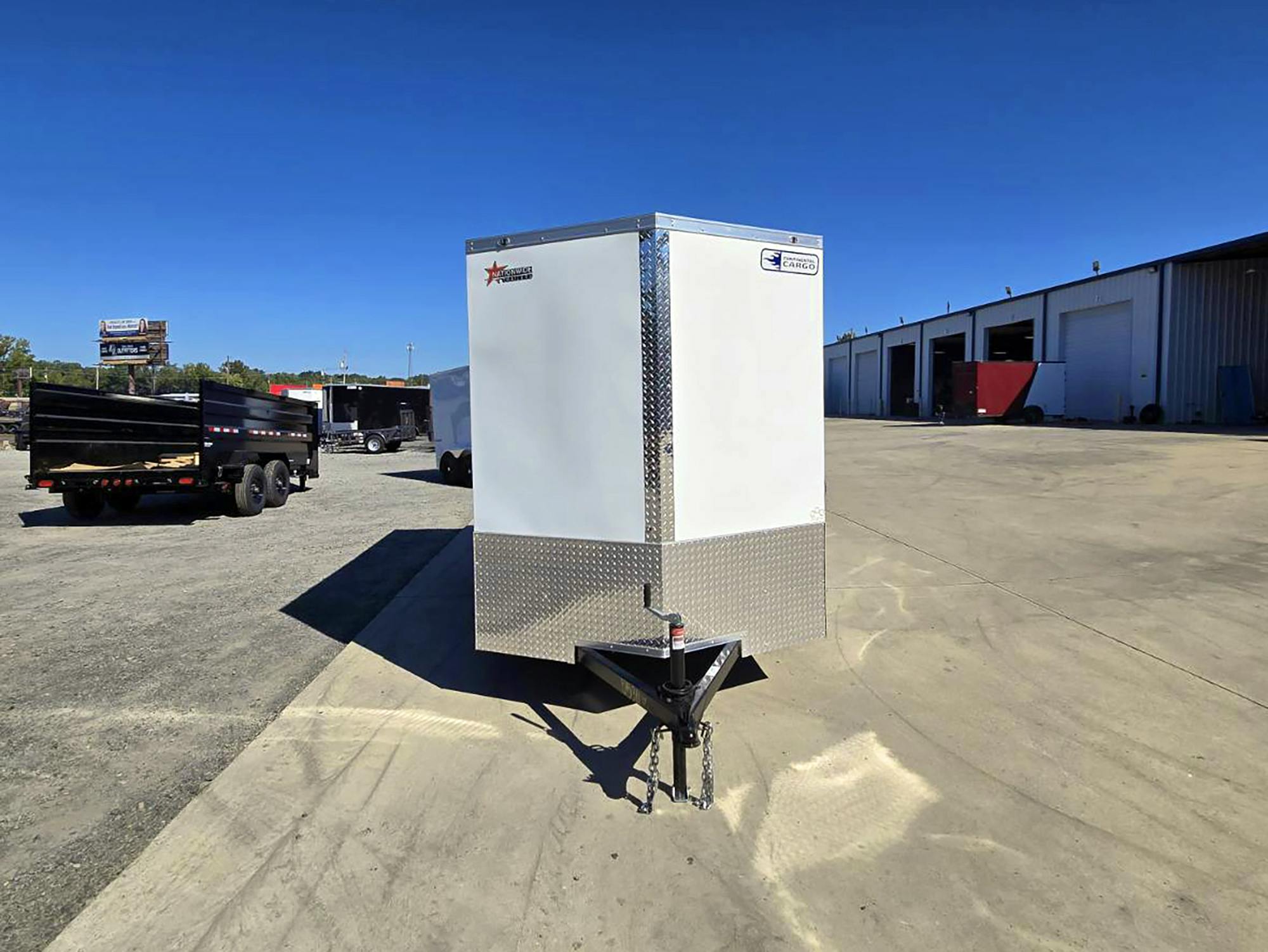 Continental Cargo 6'x12' Enclosed Cargo Trailer w/ Rear Ramp Door (V-Series) - Stock #85874 - Image 2 of 5