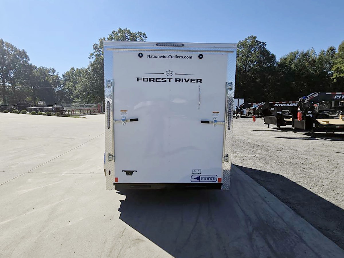 Continental Cargo 6'x12' Enclosed Cargo Trailer w/ Rear Ramp Door (V-Series) - Stock #85874 - Image 3 of 5 Continental Cargo 6'x12' Enclosed Cargo Trailer w/ Rear Ramp Door (V-Series) - Stock #85874 - Image 3 of 5