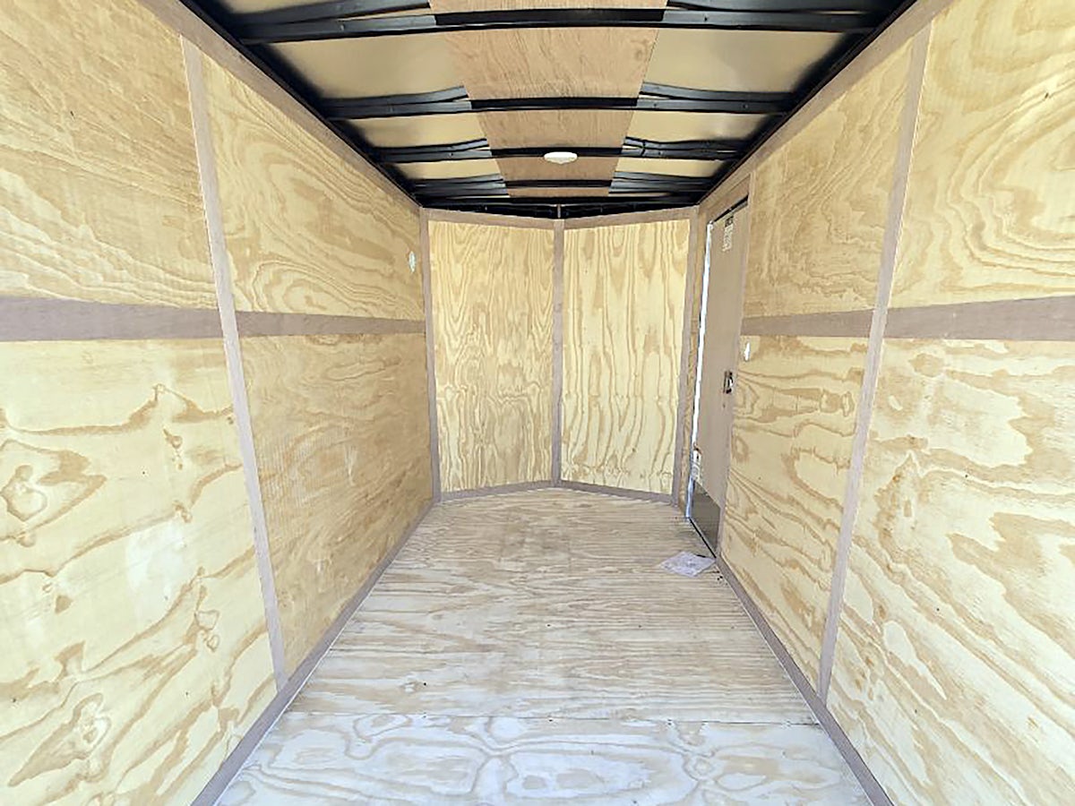 Continental Cargo 6'x12' Enclosed Cargo Trailer w/ Rear Ramp Door (V-Series) - Stock #85875 - Image 6 of 6 Continental Cargo 6'x12' Enclosed Cargo Trailer w/ Rear Ramp Door (V-Series) - Stock #85875 - Image 6 of 6