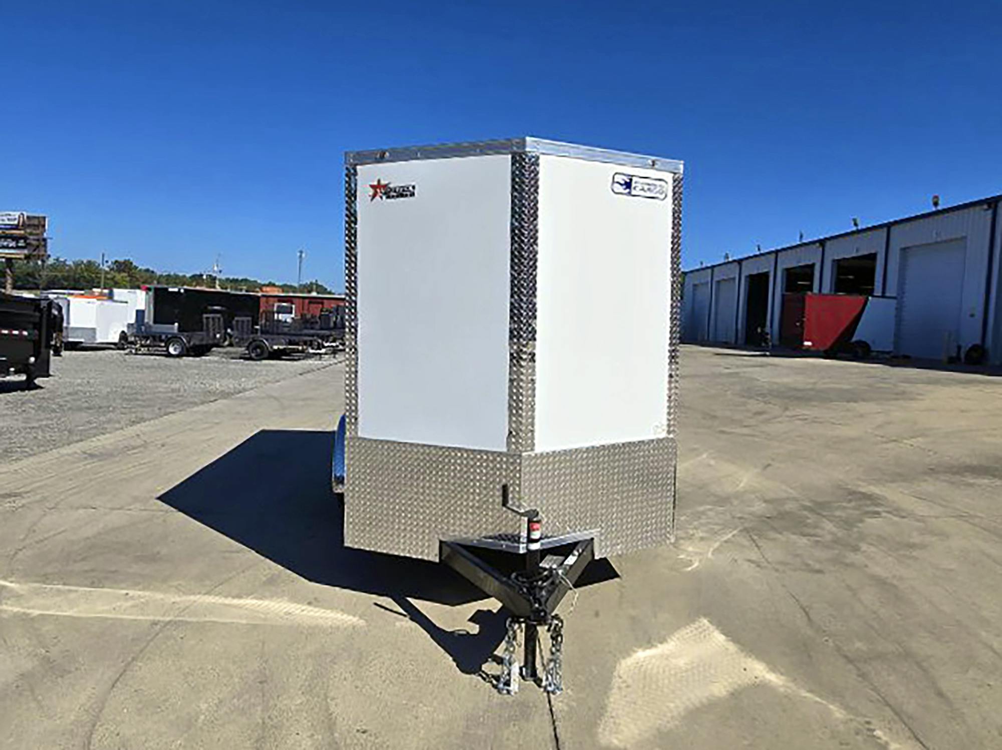 Continental Cargo 6'x12' Enclosed Cargo Trailer w/ Rear Ramp Door (V-Series) - Stock #85875 - Image 3 of 6