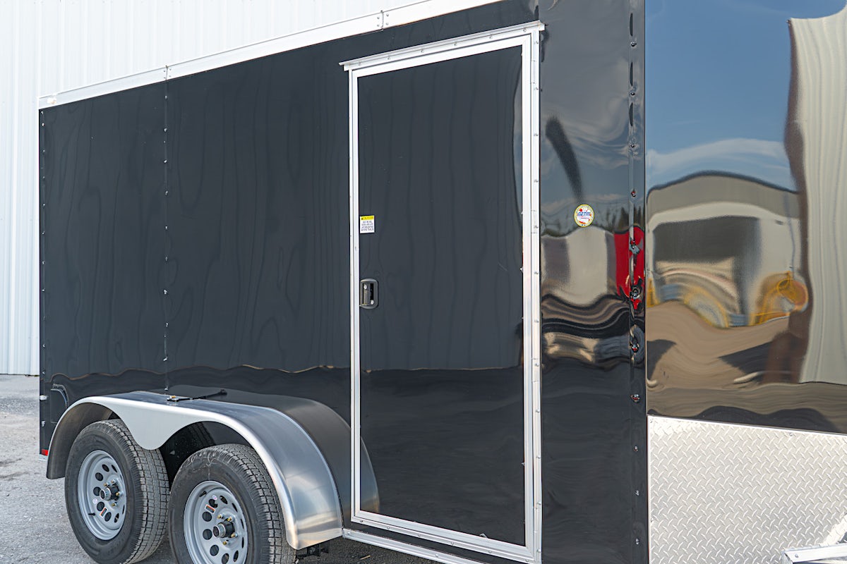 Spartan 6'x12' Enclosed Cargo Trailer w/ Rear Ramp Door (C2) - Image 10