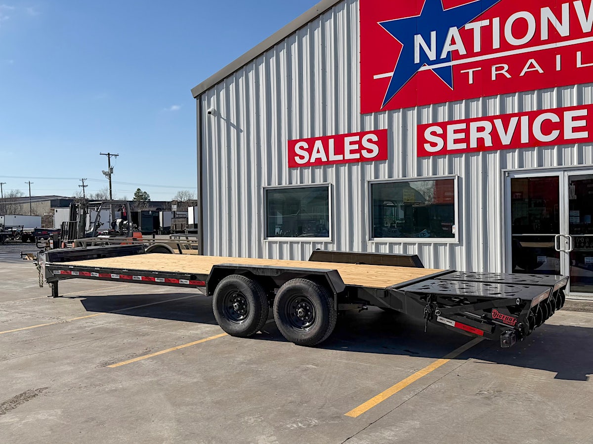 ARC Trailers 24'x83" 14K HD Equipment Hauler w/ 4' Dovetail & Bigfoot Ramps (BEQ) - Stock #85891 - Image 3 of 8 ARC Trailers 24'x83" 14K HD Equipment Hauler w/ 4' Dovetail & Bigfoot Ramps (BEQ) - Stock #85891 - Image 3 of 8