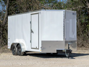Continental Cargo 7'x16' Enclosed Cargo Trailer w/ Rear Ramp Doors (V-Series)