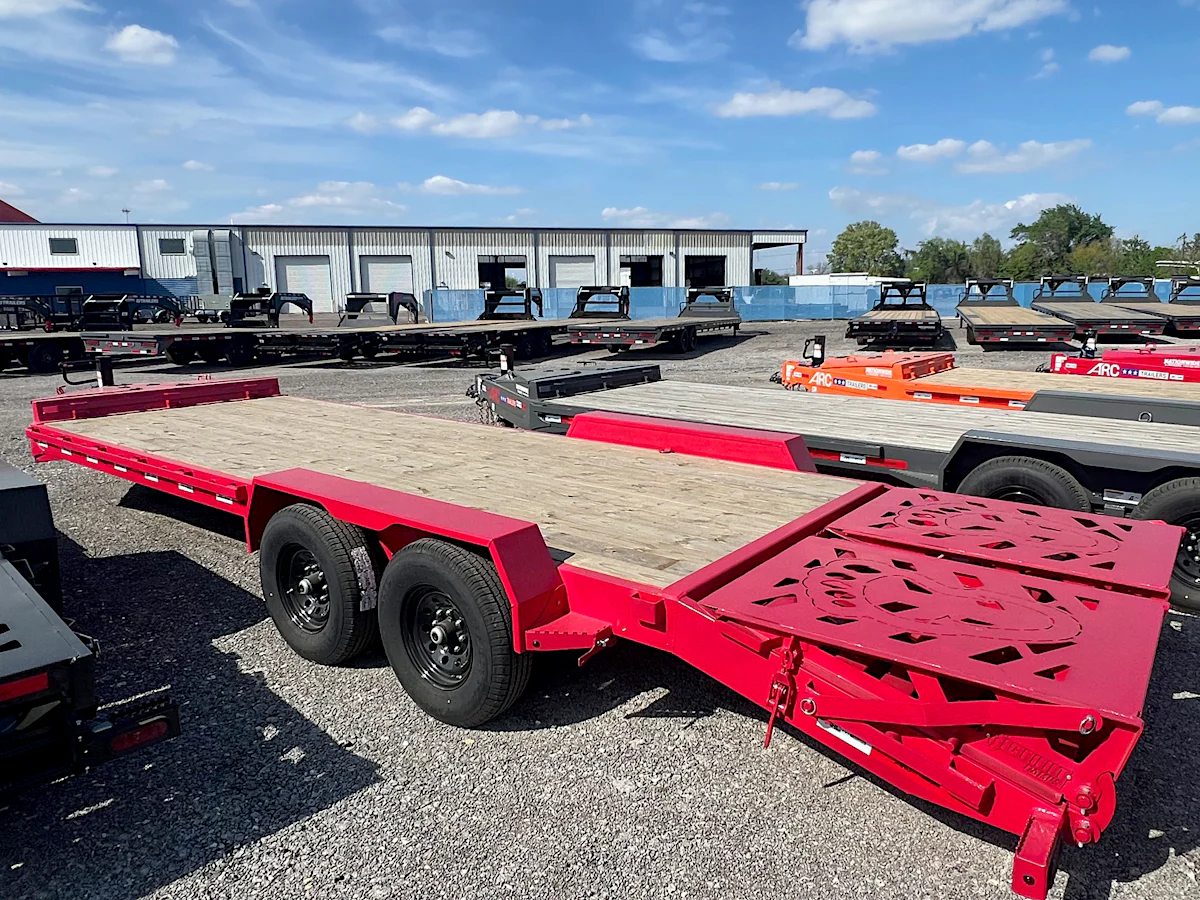 ARC Trailers 24'x83" 14K HD Equipment Hauler w/ 4' Dovetail & Bigfoot Ramps (BEQ) - Stock #85896 - Image 4 of 4 ARC Trailers 24'x83" 14K HD Equipment Hauler w/ 4' Dovetail & Bigfoot Ramps (BEQ) - Stock #85896 - Image 4 of 4
