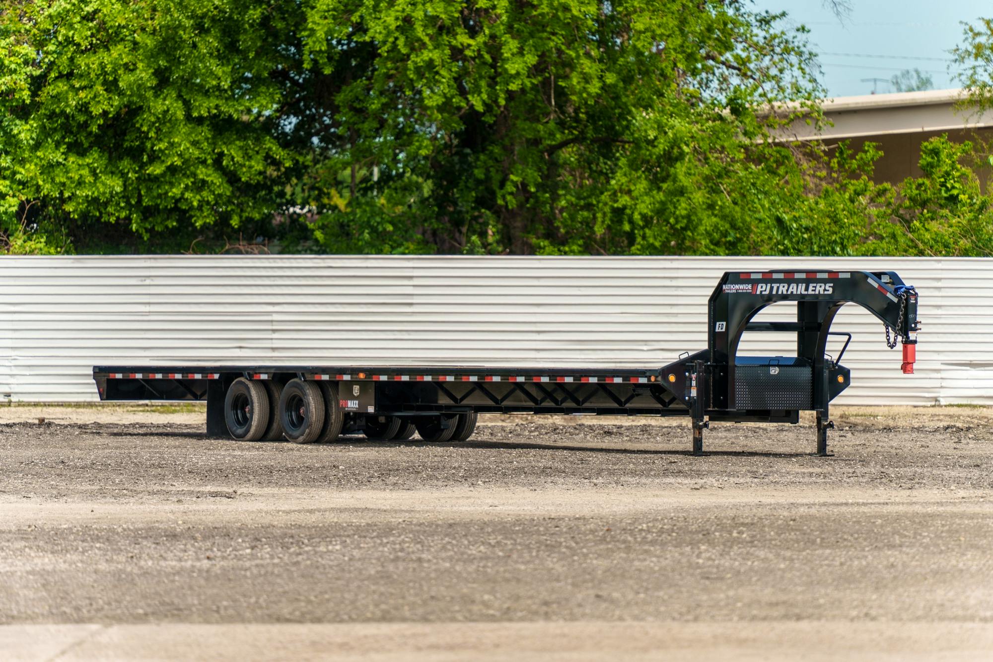PJ Trailers 40'x102" Low-Pro Flatbed w/ Duals (FD)