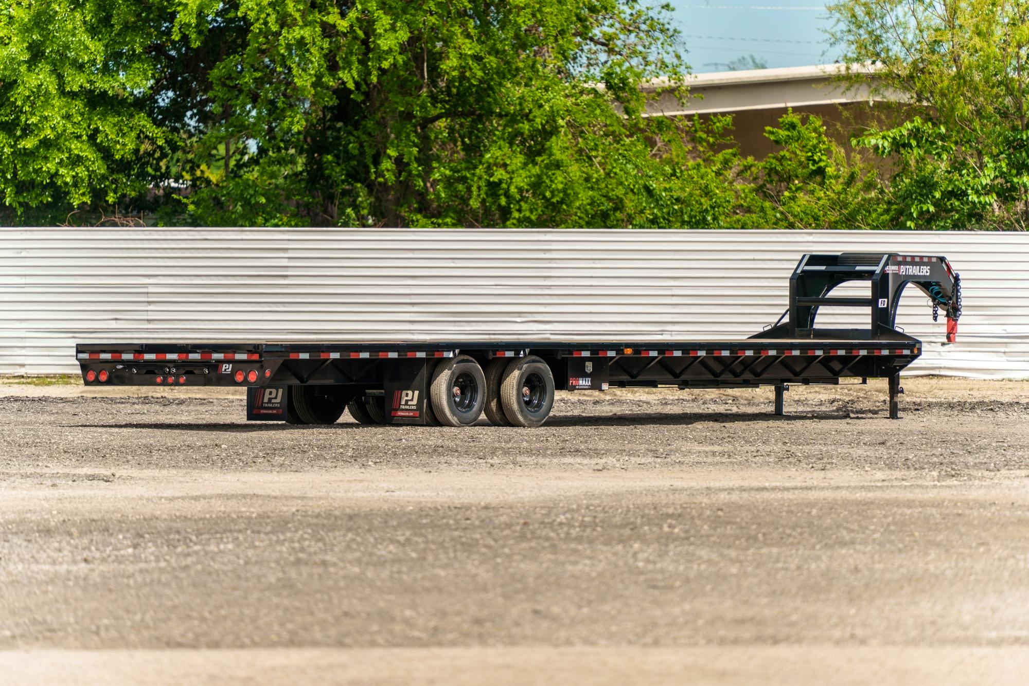 PJ Trailers 40'x102" Low-Pro Flatbed w/ Duals (FD) - Stock #85906 - Image 2 of 5