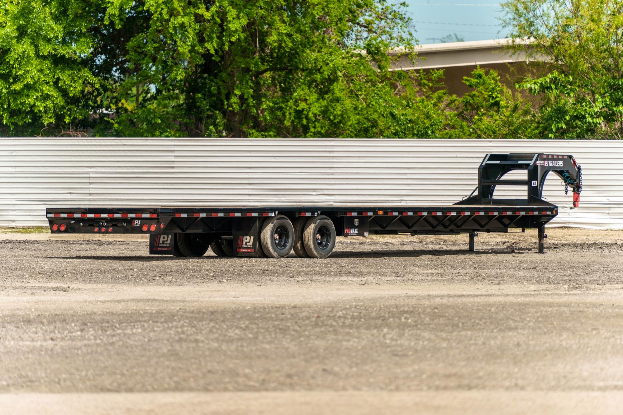 PJ Trailers 40'x102" Low-Pro Flatbed w/ Duals (FD)