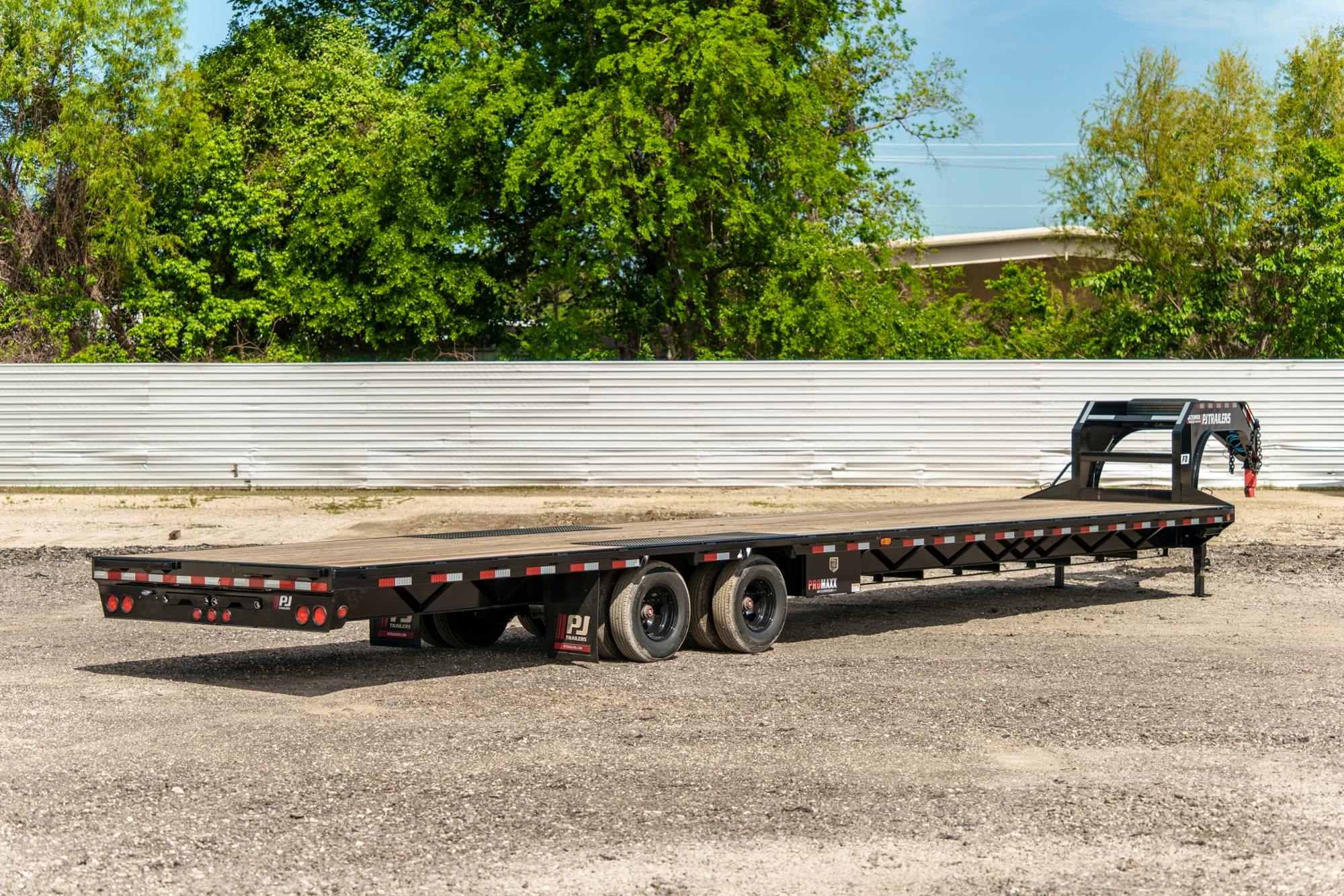 PJ Trailers 40'x102" Low-Pro Flatbed w/ Duals (FD)