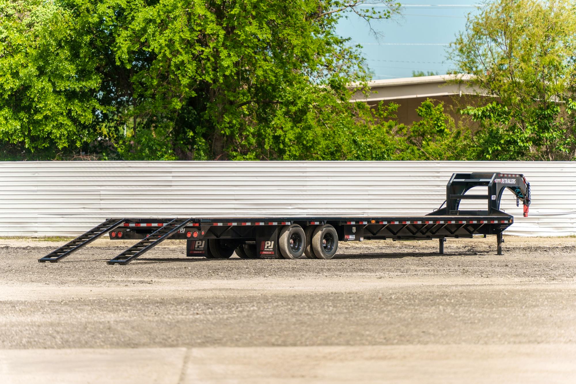 PJ Trailers 40'x102" Low-Pro Flatbed w/ Duals (FD)
