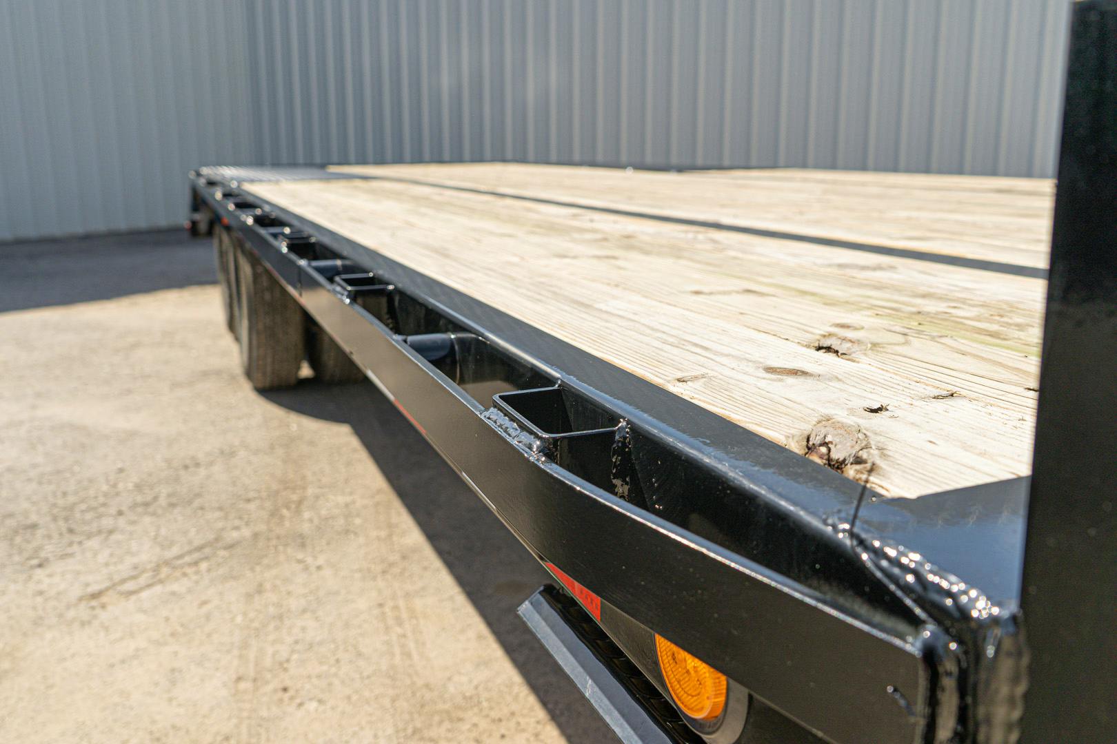 PJ Trailers 25'x102" Low Pro Pintle Flatbed Trailer w/ Duals (PL) - Image 12