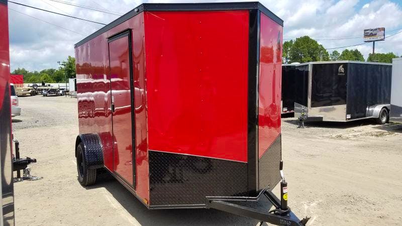 Spartan 6'x12' Enclosed Cargo Trailer w/ Rear Ramp Door (C1) - Image 1