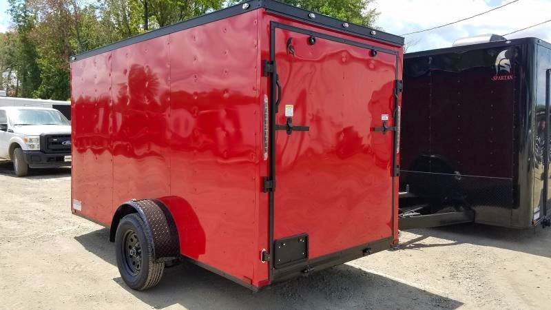 Spartan 6'x12' Enclosed Cargo Trailer w/ Rear Ramp Door (C1) - Image 2