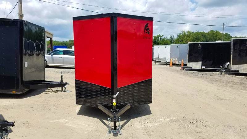 Spartan 6'x12' Enclosed Cargo Trailer w/ Rear Ramp Door (C1) - Image 5