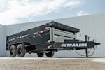 PJ Trailers 16'x83" HD Low Pro Dump Trailer w/ 3' Sides (DE) Stock #85934 - Thumbnail 4