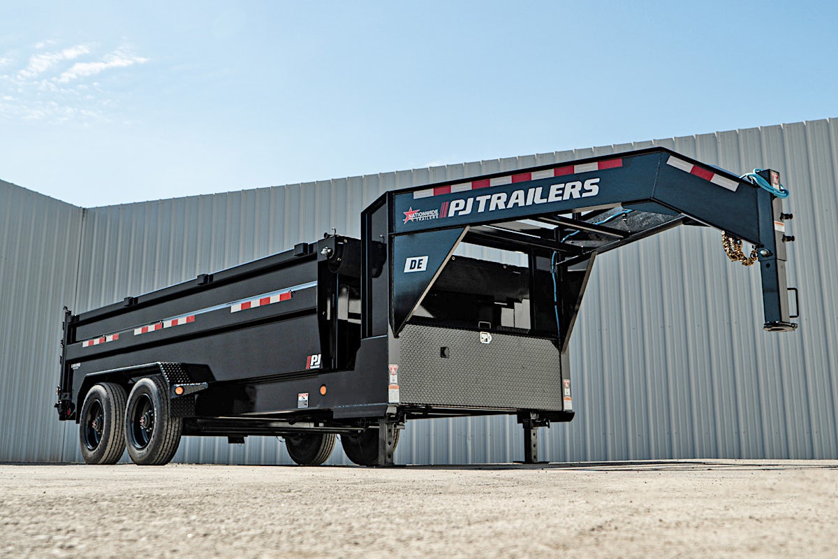 PJ Trailers 16'x83" Gooseneck HD Low Pro Dump Trailer w/ 3' Sides (DE) - Image 6