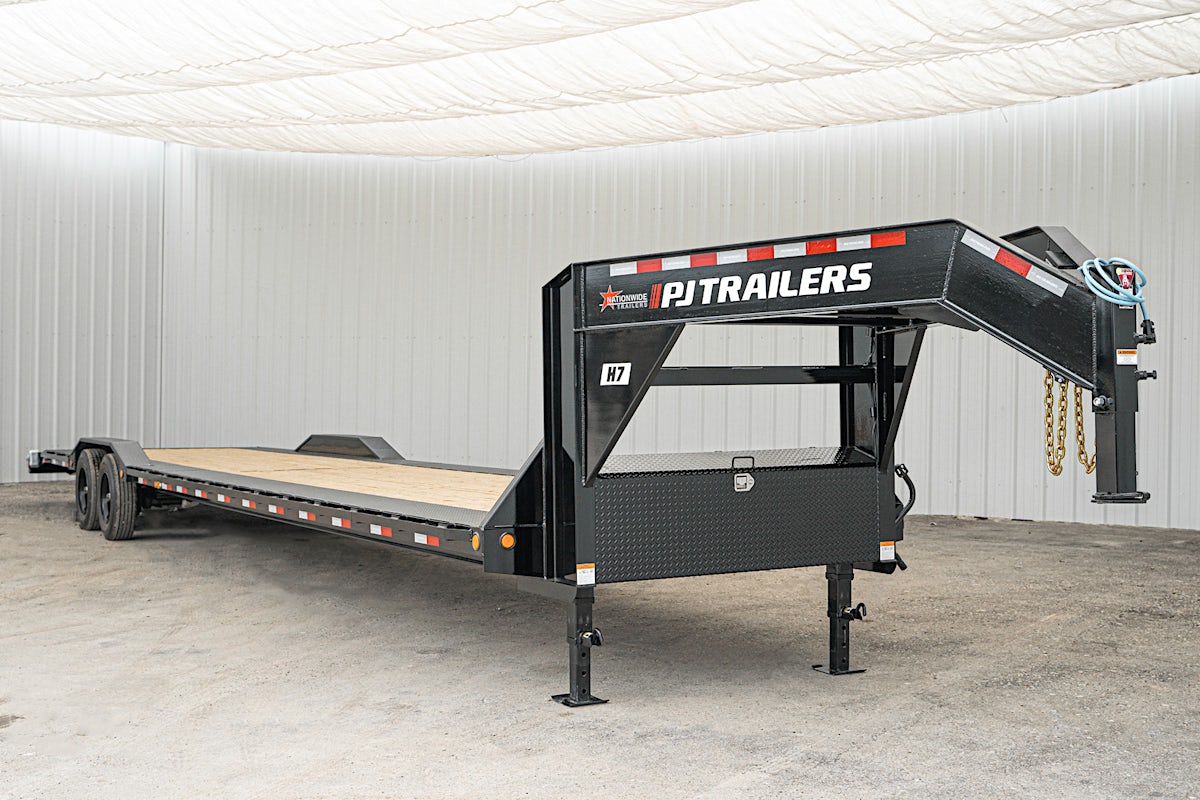 PJ Trailers 40'x102" Gooseneck 10" Pro I-Beam S/W Equipment Trailer (H7) - Image 2