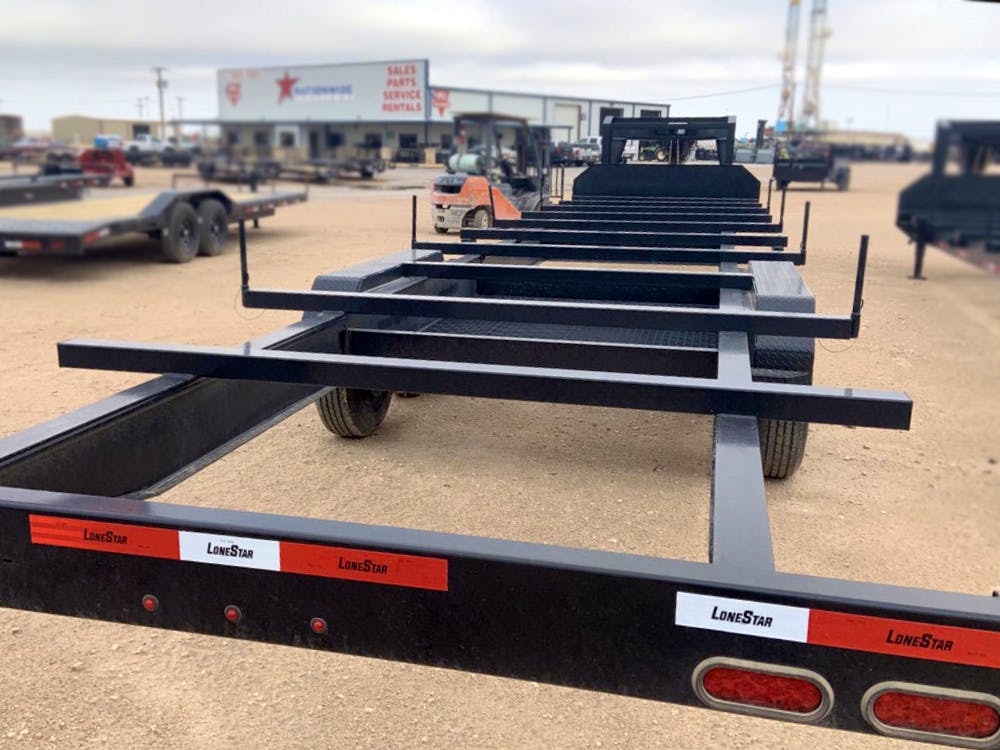 LoneStar 40'x96" Gooseneck Pipe Hauler Trailer w/ Singles (SP) - Stock #85964 - Image 6 of 7