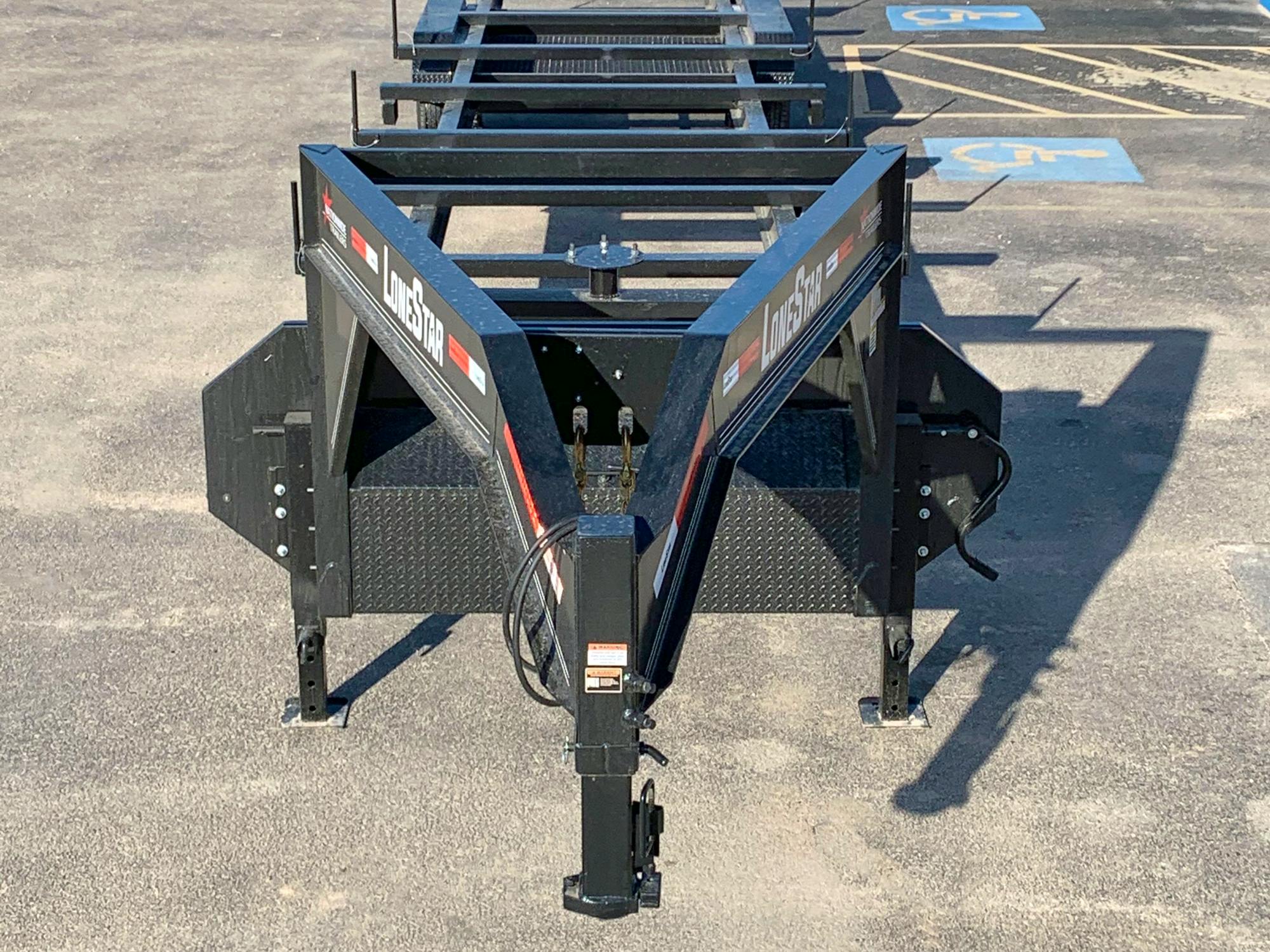 LoneStar 40'x96" Gooseneck Pipe Hauler Trailer w/ Singles (SP) - Stock #85964 - Image 7 of 7