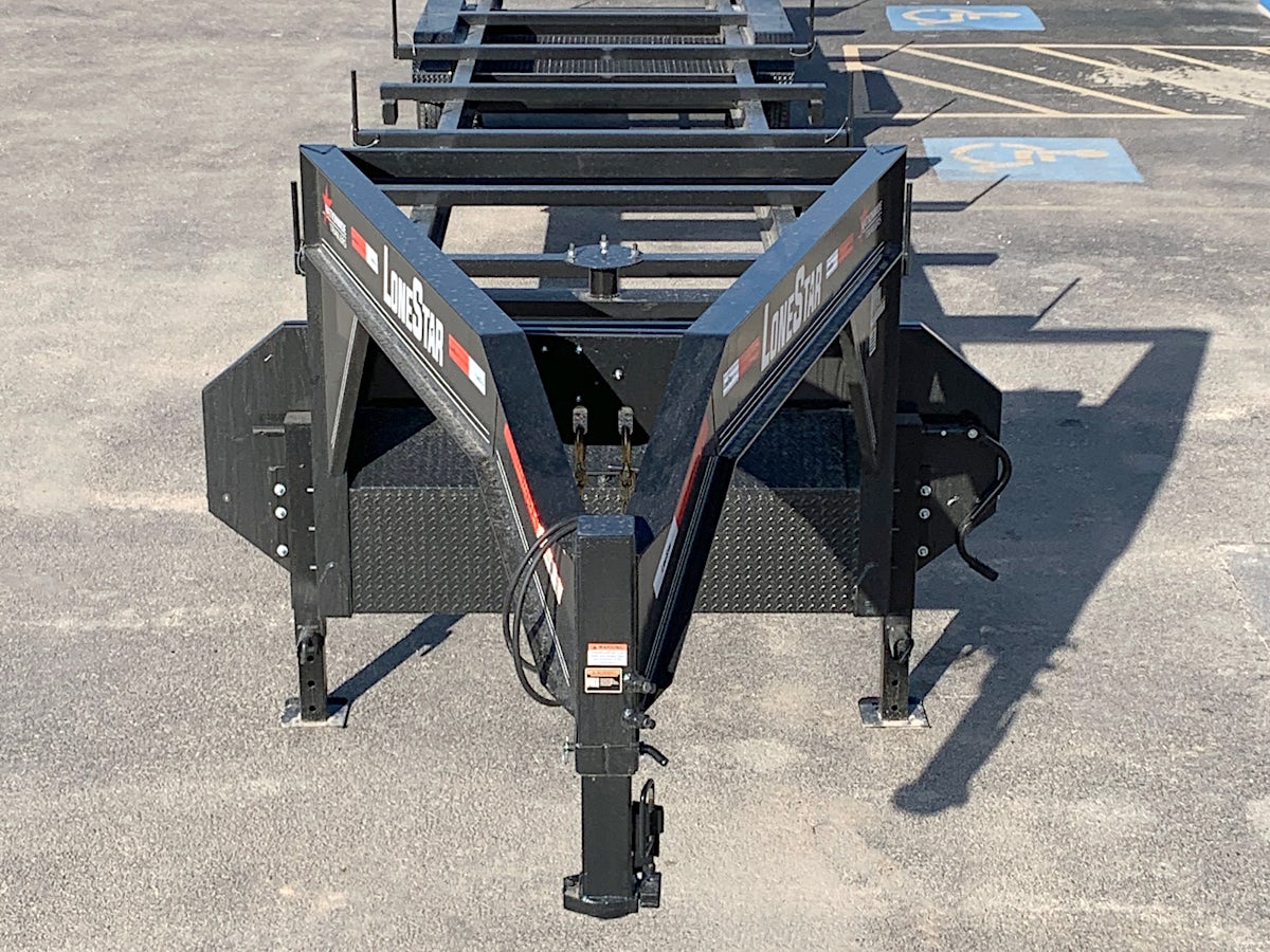 LoneStar 40'x96" Gooseneck Pipe Hauler Trailer w/ Singles (SP) - Image 7