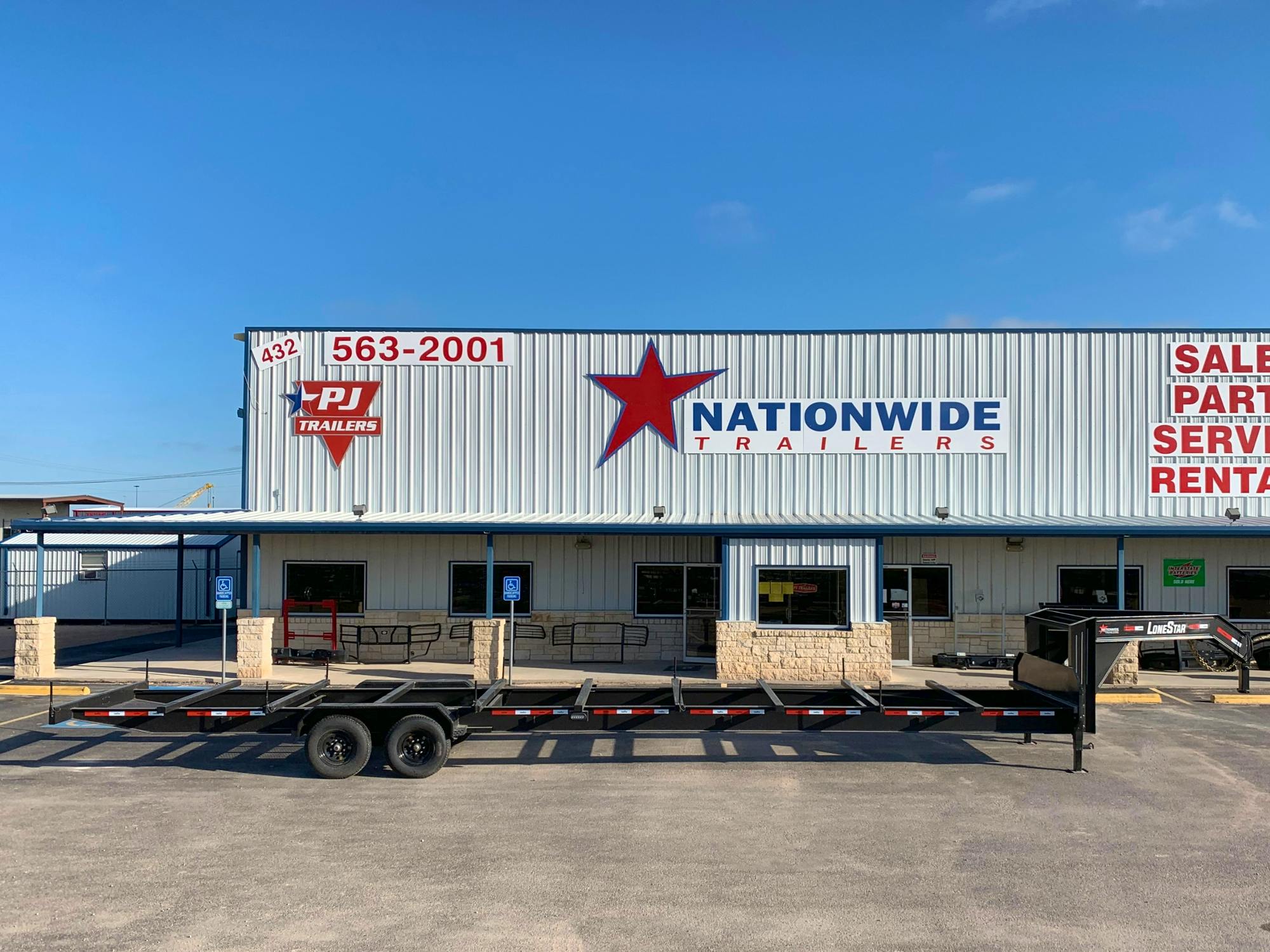 LoneStar 40'x96" Gooseneck Pipe Hauler Trailer w/ Singles (SP) - Stock #85964 - Image 3 of 7