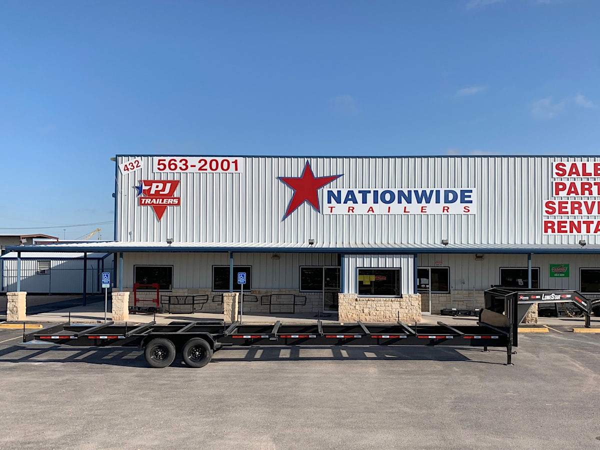 LoneStar 40'x96" Gooseneck Pipe Hauler Trailer w/ Singles (SP) - Image 3