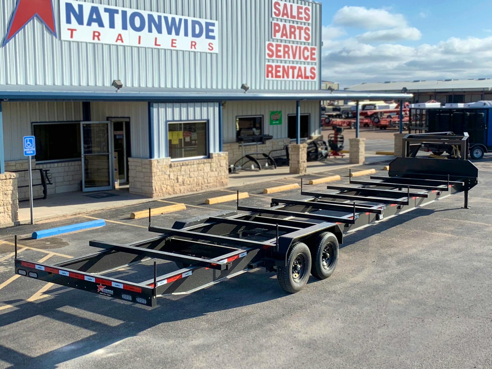 LoneStar 40'x96" Gooseneck Pipe Hauler Trailer w/ Singles (SP) - Stock #85964 - Image 4 of 7