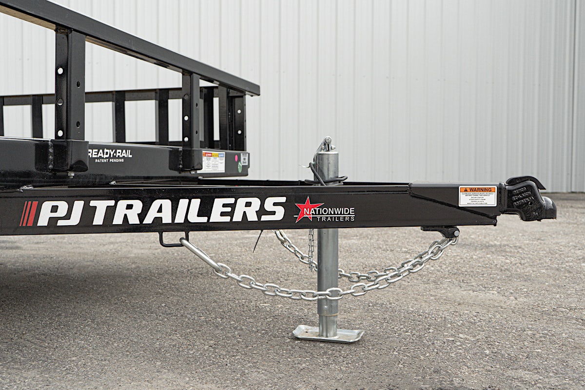 PJ Trailers 14'x83" Single Axle 4" Channel Utility Trailer (U8) - Image 8