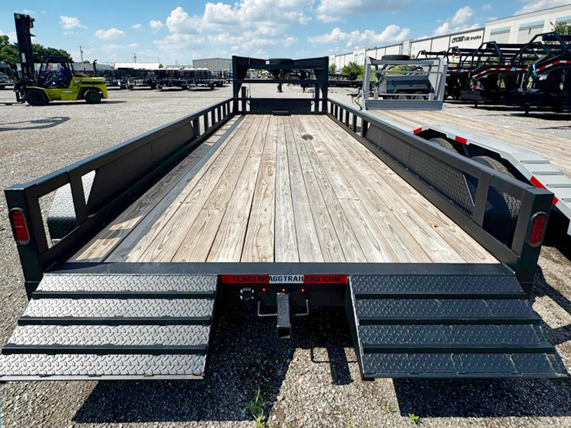 Texas Bragg 22'x96" Triple Axle Equipment Hauler