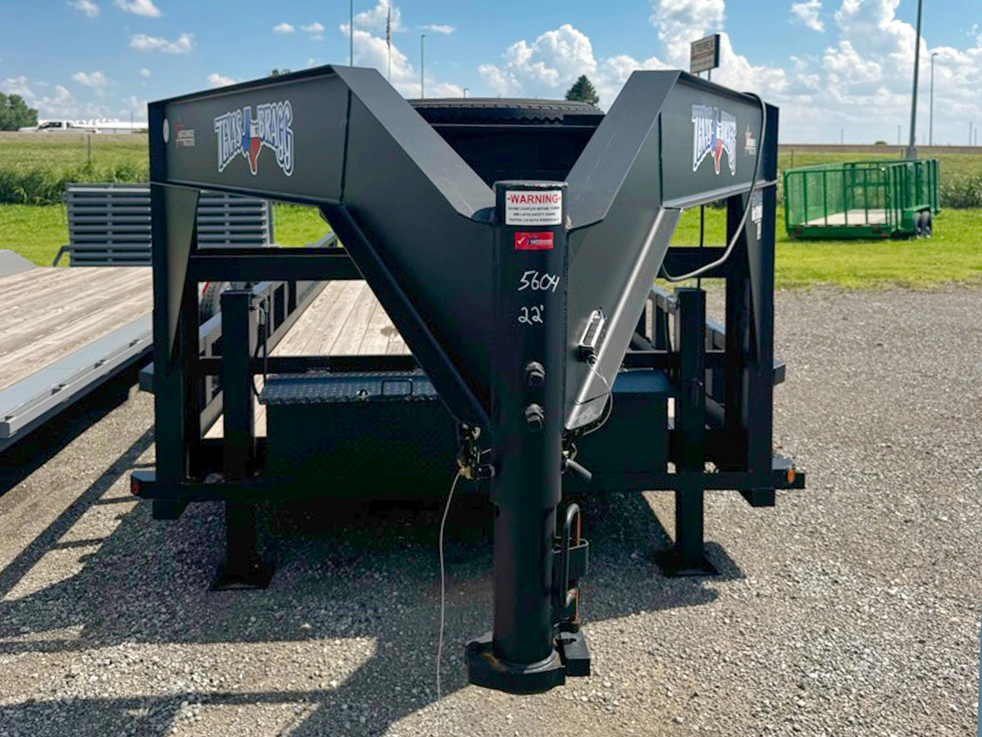 Texas Bragg 22'x96" Triple Axle Equipment Hauler