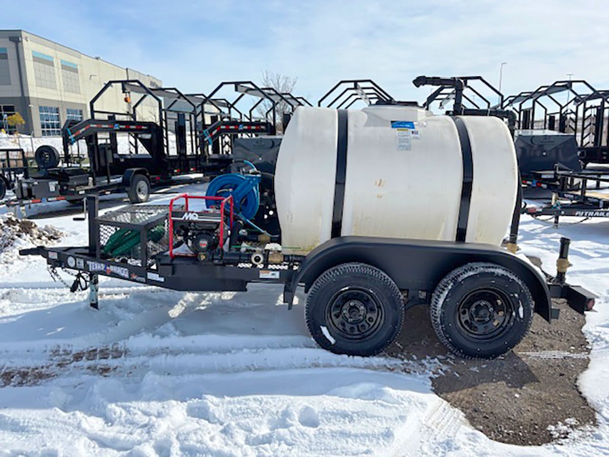 Texas Bragg 10'X60" 525 Gallon Water Tank Trailer - Stock #85977 - Image 5 of 6