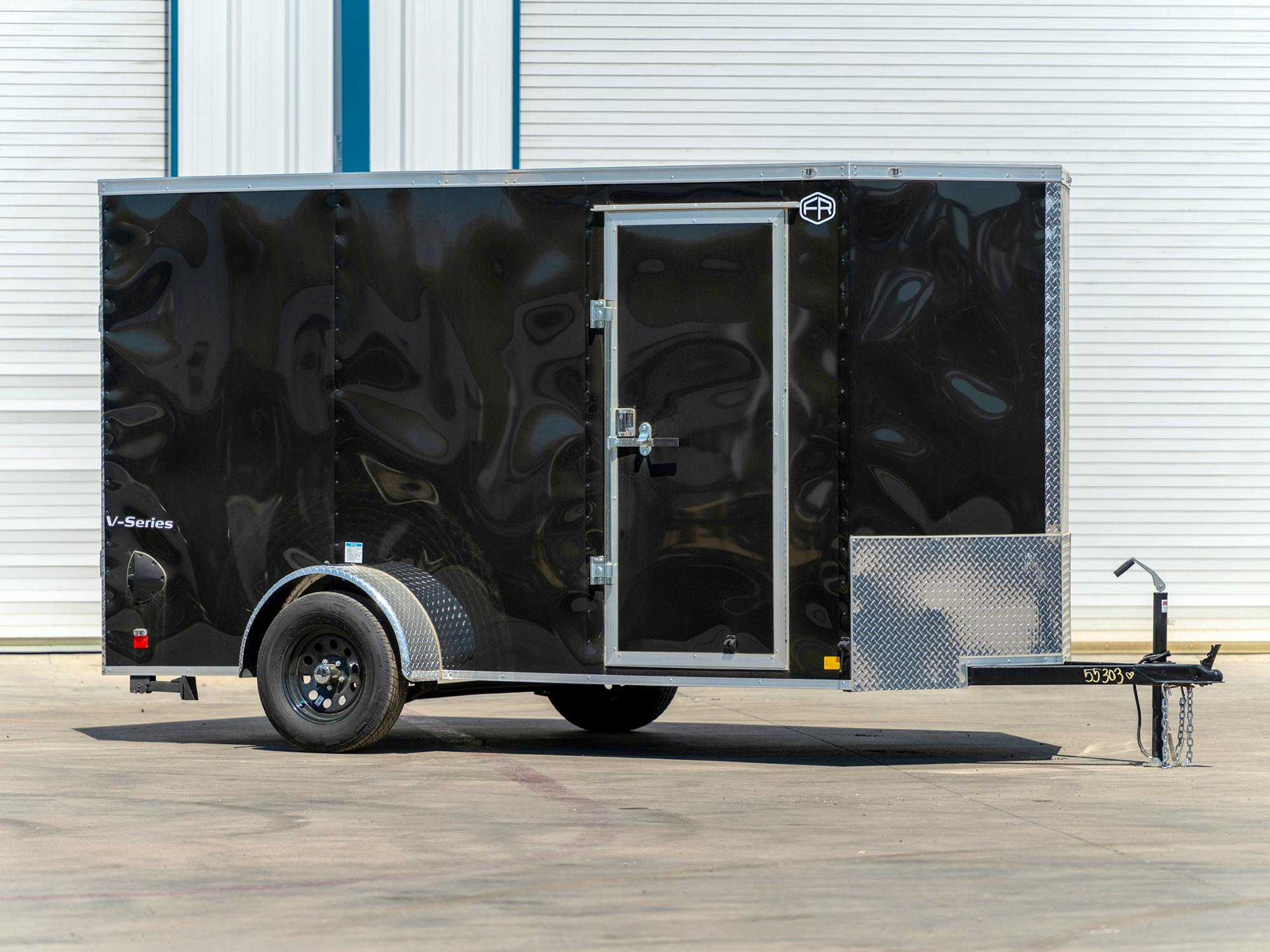 Continental Cargo 6'x12' Enclosed Cargo Trailer w/ Rear Ramp Door (V-Series) - Stock #85979 - Image 1 of 2