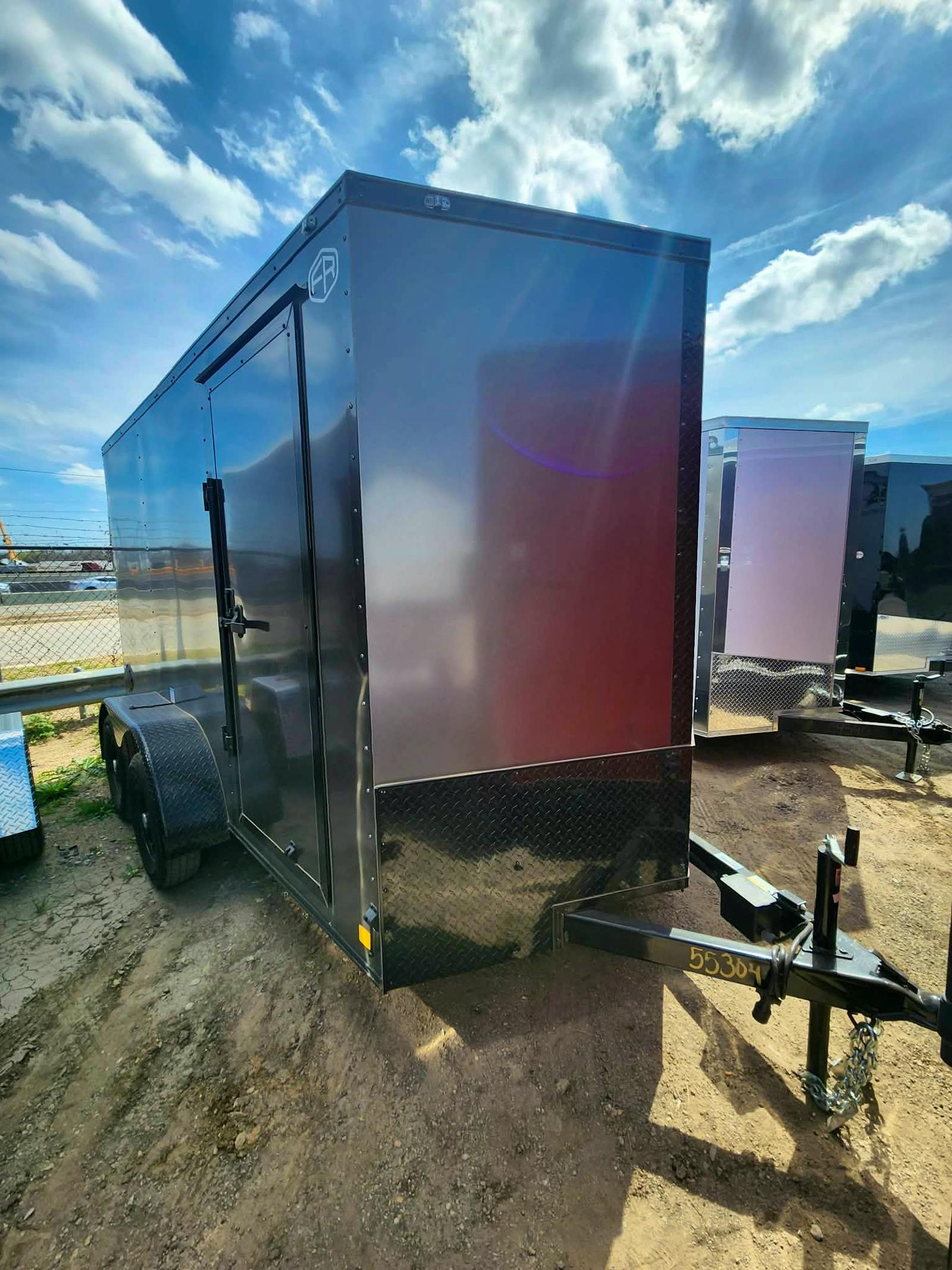 Continental Cargo 6'x12' Enclosed Cargo Trailer w/ Rear Ramp Door (V-Series) - Stock #85980 - Image 4 of 5