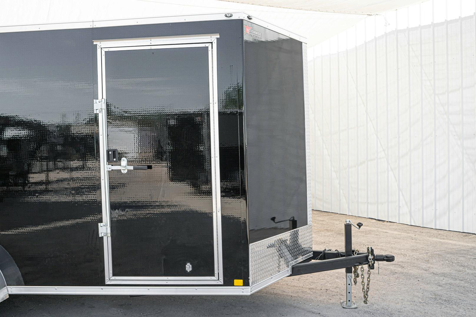CellTech 7'x14' All-Steel Enclosed Cargo Trailer w/ Rear Ramp Door (C2) - Image 4