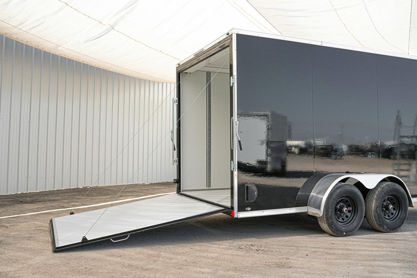CellTech 7'x14' All-Steel Enclosed Cargo Trailer w/ Rear Ramp Door (C2) - Image 7