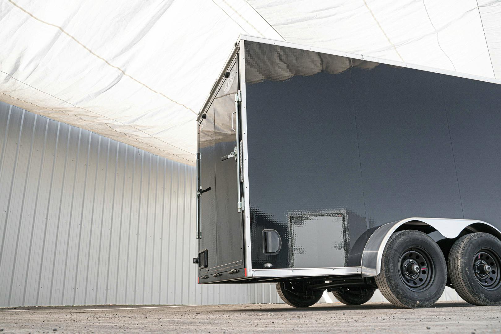 CellTech 7'x14' All-Steel Enclosed Cargo Trailer w/ Rear Ramp Door (C2) - Image 8