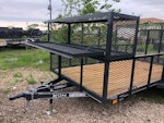 X-ON 14'x77" Landscape Trailer w/ 2' Sides & 4' Gate (L1) Stock #86007 - Thumbnail 2