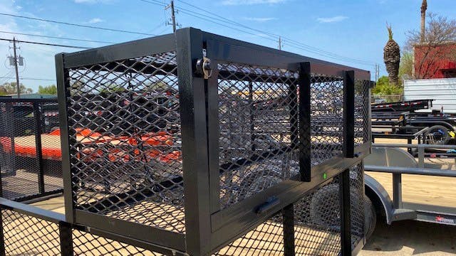 X-ON 12'x77" Landscape Trailer w/ 2' Sides & 4' Gate (L1) - Image 2