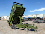 Texas Bragg 14'x83" Medium Duty Dump Trailer w/ 4ft Sides Stock #86026 - Thumbnail 1